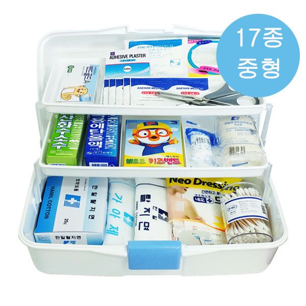 Hanyang first aid kit 17 types medium size set first aid kit first aid supplies