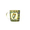 Irish Weave Ceramic Mug Collection With Harp Ring Print