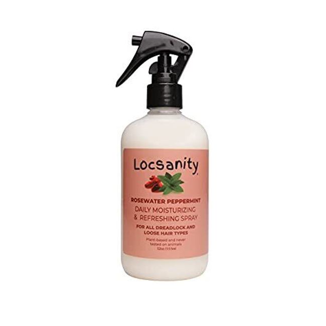 Locsanity Rosewater & Peppermint Daily Moisturizing Spray - Fine Mist