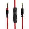 HyperX Cloud Alpha Replacement Cable, Compatible with HyperX Cloud Alpha Gaming Headsets, 3.5mm Headsets Aux Cord, Inline Mute, Volume Control, 5 Ft