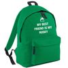 Flox Creative Red Backpack Best Friend Husky