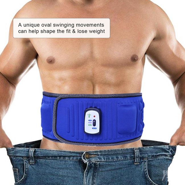 Massage Muscle Stimulator Slimming Belt Back Massager Electric