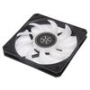 Silver Stone SST-AS120B-ARGB High Performance 120mm Slim Fan PWM Function + ARGB Lighting Function