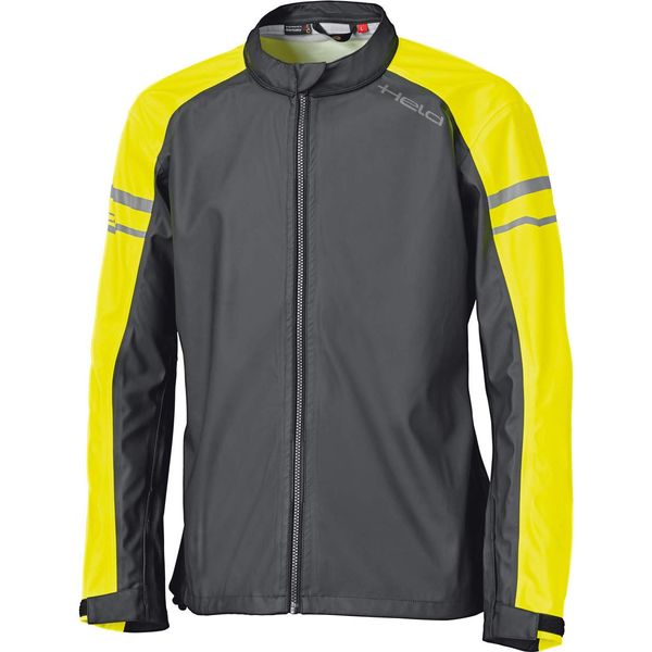 Held Rainstretch Rain Jacket, Black/Neon, XXL, Fluorescent yellow