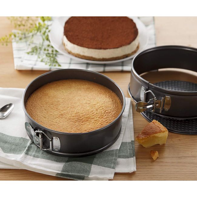  HIWARE 10 Inch Non-stick Springform Pan with Removable