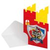 Knights Party Invitation 8 in packet