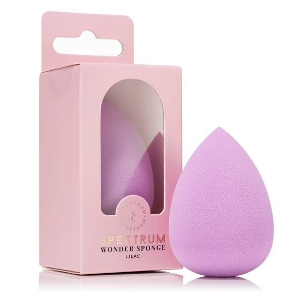 Spectrum Lilac Makeup Blending Wonder Sponge | Flawless Foundation & Concealer Application