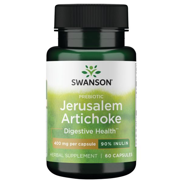 Swanson Full Spectrum Jerusalem Artichoke 400 mg 60 Capsules