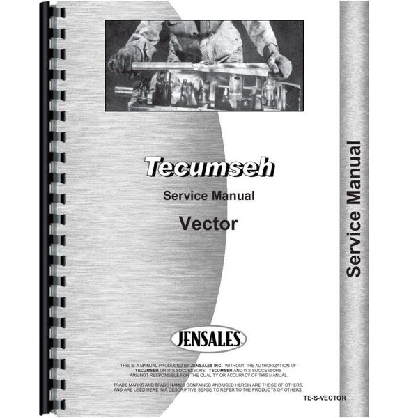Tecumseh Vector Engine Service Repair Manual
