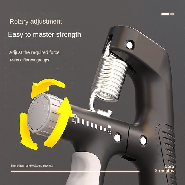 10-100Kg Adjustable Hand Grip Strengthener Electronic Countable