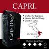 Caffe D'arte Capri Whole Bean Espresso Coffee, 5 Pounds