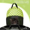 Foldable Pet Stroller Dog Stroller Removable Travel Carrier+Cup Holder 4 Wheels