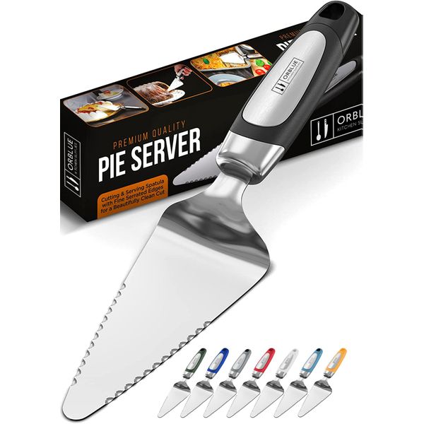 ORBLUE Flatware Pie Server Stainless Steel Cake Cutter