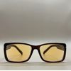 BRAND NEW AMBER/BLUE LIGHT BLOCKING GAMING & COMPUTER GLASSES MAGNIFICATION 1.75