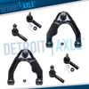 Front Upper Control Arms Inner Outer Tierods for 2000 - 2004 Xterra Frontier
