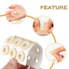 90 Pieces Corn Cushions, Soft Latex Foam Self Adhesive Callus Pads Corn Pad for Foot Toe Callus Anti Friction Reduce Foot and Heel Pain, 3 Models
