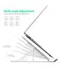 Adjustable Aluminum Laptop Stand – Ergonomic Desk Riser Holder for MacBook PC