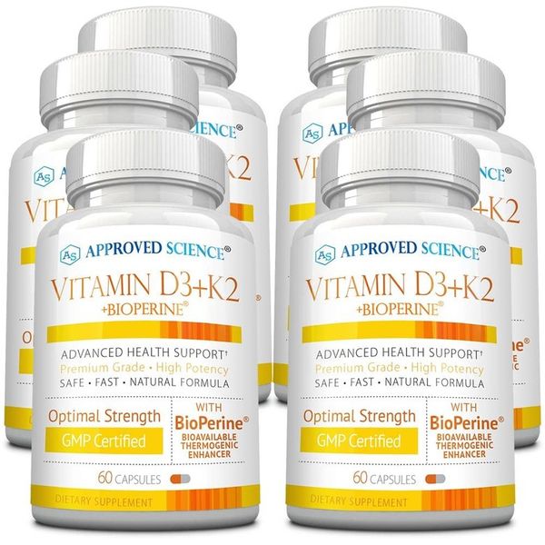 Approved Science Vitamin D3 Optimal Bone Health 125mcg 180mcg