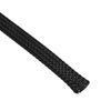 sourcing map Expandable Sleeving,3/8-inch 25ft Cable Sleeve, Black
