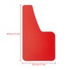 Red Mud Flaps Splash Guards Mudflap Mudguards For Subaru Impreza WRX STI Legacy