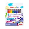 Pentel SCS3E-8 Broad Tip Colouring Pens