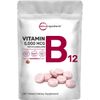Vitamin B12 5000Mcg | Methyl B12 Active Form – 240 Chewable Tablets | Fast Di...