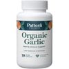 Organic Garlic Capsules 30 Count Immune Cardiovascular Detox Support Odorless