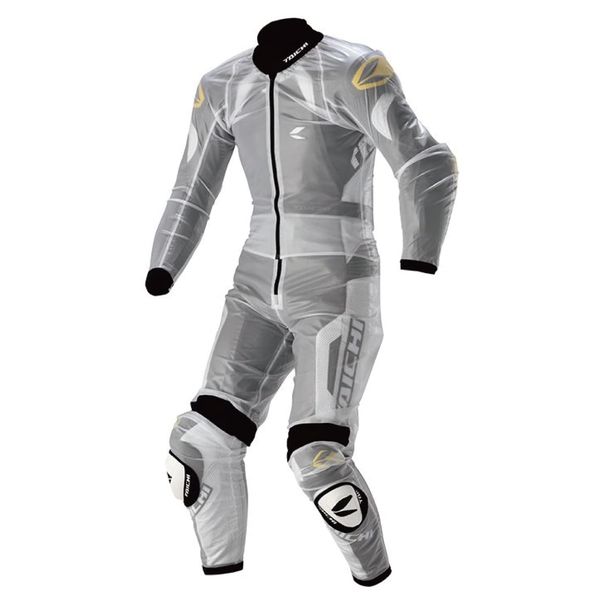 RS Taichi Racing Rain Suit - NXR003 (SMALL) (CLEAR)