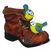 Vivid Arts BS-BT05-D Tit Boot Planter Ornament - Blue