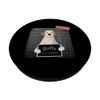 Labrador Retriever mug shot guilty dog PopSockets Standard PopGrip