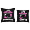 I Love Soap Making I Cannot Lye Soap Making Soap Maker Throw Pillow
