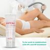Liflad Radio Frequency Gel for RF Machine - Cooling Gel for Laser Hair Removal - Massage Therapy Cream for Women& Men - Royal Facial Gel Clear (Pack of 2)