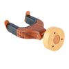 Guitar Wall Mount, Guitar Wall Stand Save Space Metal Plastic Solid Wood Exquisite for Basses