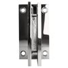 CRL MEL037CH Polished Chrome Melbourne Wall Mount Full Back Plate Hinge