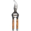 Rolson Quality Tools Ltd 82136 Bypass Pruner with Ash Wood Handle, Silver