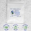 3/16 Inch Orthodontic Elastic Rubber Bands - 100 Pack - Clear Latex Free, X- Heavy 6.5 Ounce Small Rubberbands, Braces, Dreadlocks Hair Braids, Teeth Gap, Packaging, Crafts - Sonic Dental -Made in USA