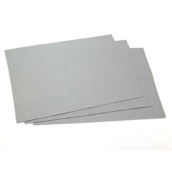 Minerva Crafts Plain Acrylic Felt Fabric A4 Rectangle - per pack of 3