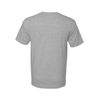 Bayside Adult Basic Tee - DARK ASH - 4XL