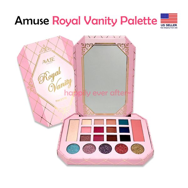 Amuse Royal Vanity Palette - Matte, Glitter, Shimmer Finish *US SELLER*