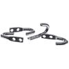 Mountable Metal Rope and Tarp Hooks (7/16 Inch X 5 Pack)