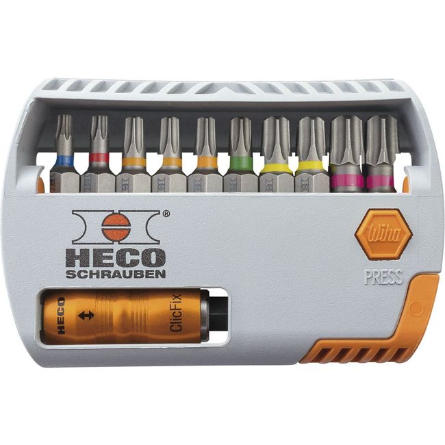 HECO-Drive Bit-Selector, HD. 11-teilig