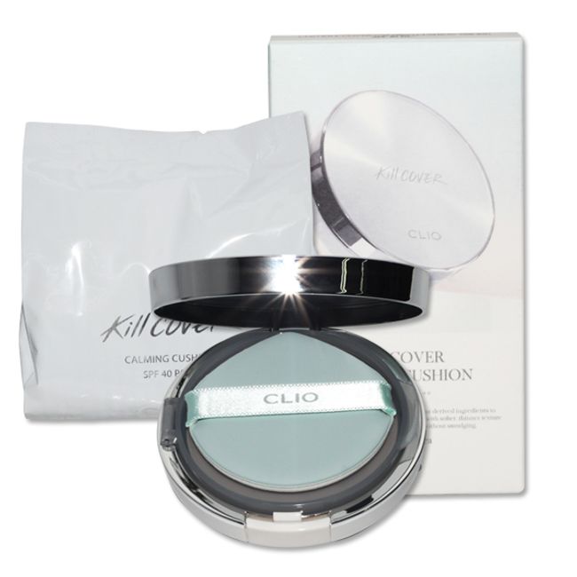 Clio kill cover soothing cushion (main product + refill)