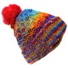 Gheri Woolen Knitted Fleece Lined Pom Pom Bobble Hat R