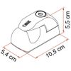 Fiamma 98656-433 Security Lock Kit for Security 31/46