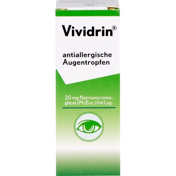 Vividrin Anti-Allergic Eye Drops 10 ml