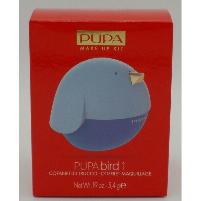 PUPA BIRD 1  BLUE ,LIPS CREAM & LIPS GLOSS NEW IN BOX.