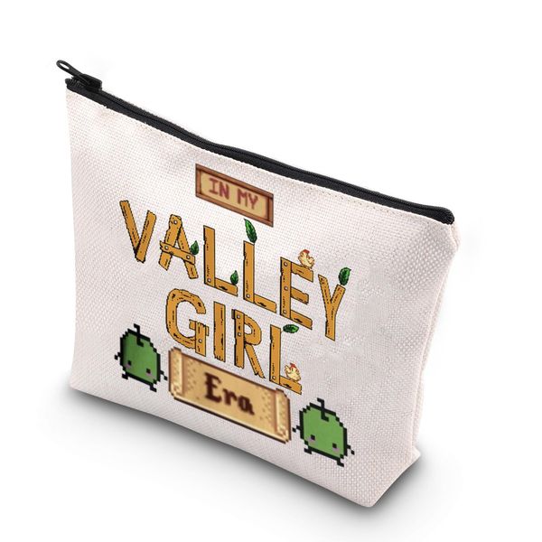 KUIYAI Gaming Gift Valley Video Game Gift in My Valley Era Zipper Pouch Makeup Bag (in valley girl era)