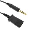 eartec office QD007P 3.5mm Jack Lead