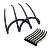 Little Moon Easy Arrangement w + 6 Piece Comb Set, Black