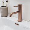 Arissa Brushed Bronze Cloakroom Mono Basin Mixer Tap